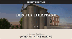 Desktop Screenshot of bentlyheritage.com
