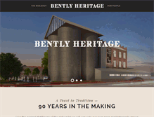 Tablet Screenshot of bentlyheritage.com